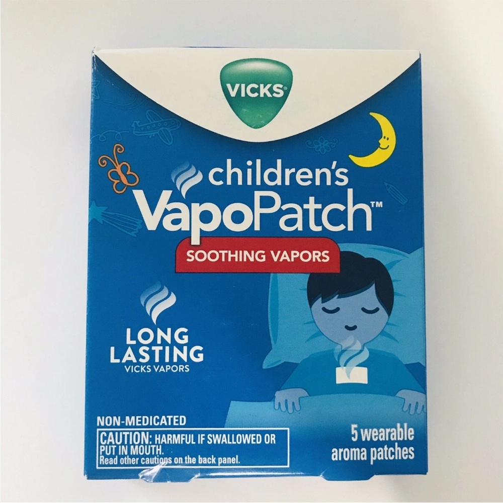Vicks Children's VapoPatch 5 Wearable Aroma Patches - New